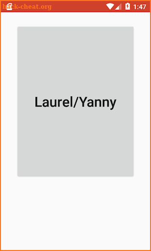 Laurel or Yanny? screenshot