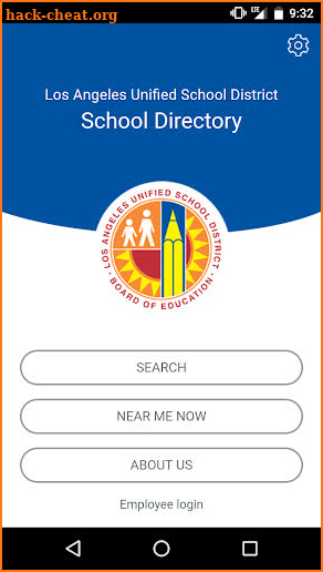 LAUSD School Directory screenshot