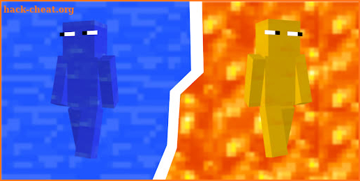 Lava And Water Skin for Minecraft screenshot