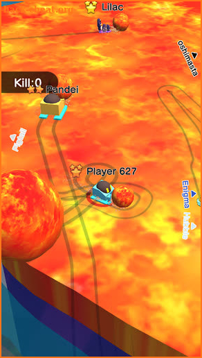 Lava Ball Wars.IO screenshot