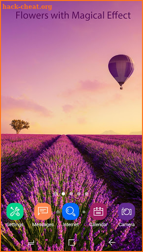 Lavender Live Wallpaper HD screenshot