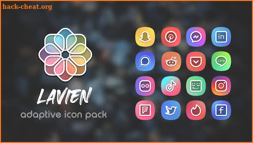 Lavien Adaptive Icon Pack screenshot