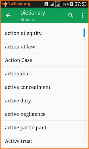 Law Dictionary Offline screenshot