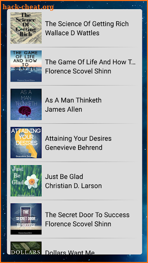 Law Of Attraction Library screenshot