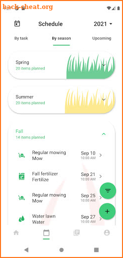 Lawnie - Lawn Care Calendar and Scheduler screenshot