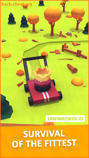 Lawnmower.io - grass cutting & mowing, lawn mower screenshot