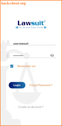 Lawsuit The Unique Case Finder screenshot