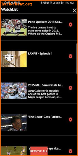 Lax Sports Network screenshot