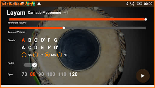 Layam - Carnatic Metronome screenshot