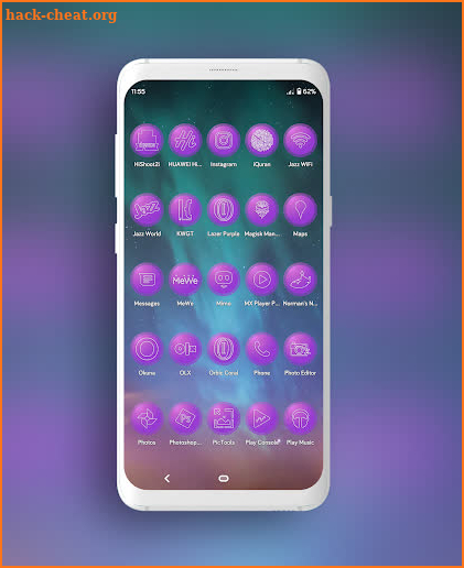Lazer Purple Icons Pack screenshot