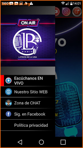 LB RADIO HN screenshot