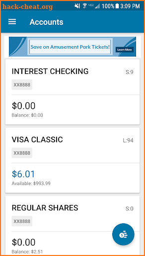 LBS Financial Credit Union screenshot