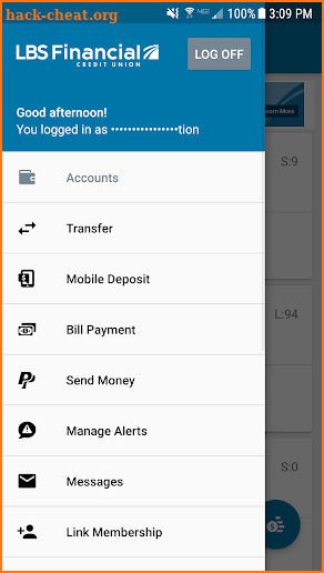 LBS Financial Credit Union screenshot