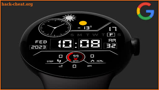 LCD Digital Sport Watchface screenshot