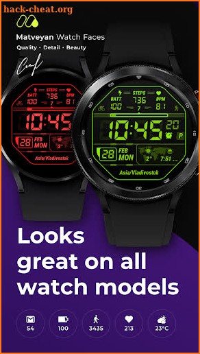 LCD Informer Minimal watchface screenshot