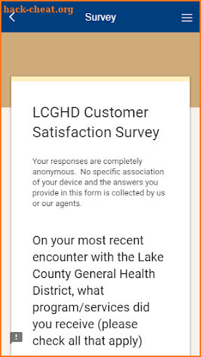 LCGHD Health Alerts screenshot