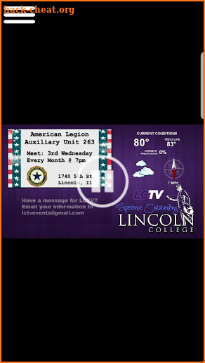LCTV at Lincoln College screenshot