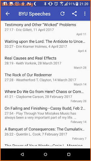 LDS Podcasts screenshot