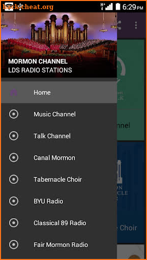 LDS Radio Mormon Channel screenshot