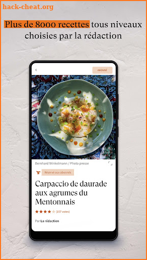 Le Figaro Cuisine screenshot