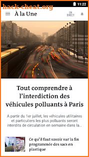 Le Monde, l'info en continu screenshot