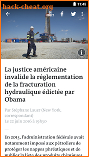 Le Monde, l'info en continu screenshot