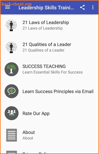 Leadership Skills Training screenshot