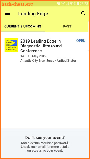 Leading Edge Conference screenshot