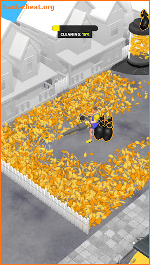 Leaf Blower—City Cleaning Game screenshot
