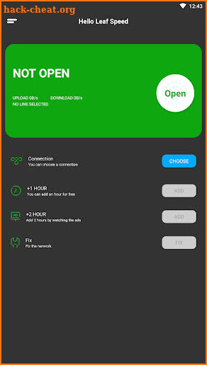 Leaf Speed - Speed up your VPN screenshot