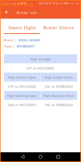 League Secretary screenshot
