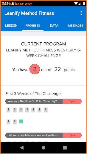 Leanify Method Fitness screenshot