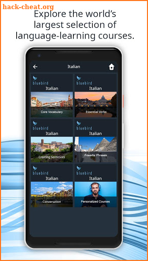 Learn 150 Languages | Bluebird screenshot