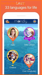 Learn 33 Languages Free - Mondly screenshot