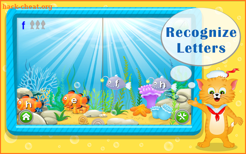 Learn ABC Letters with Captain Cat screenshot
