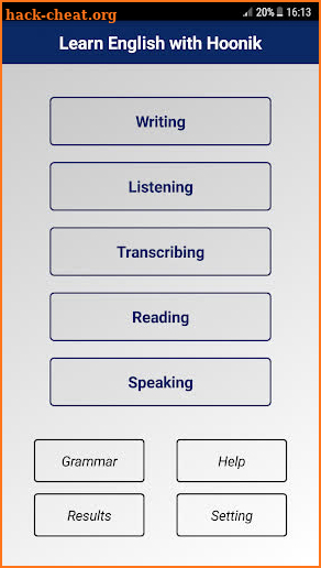 Learn all English Skills with Hoonik screenshot