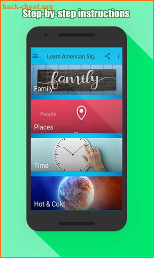 Learn American Sign Language: ASL App screenshot