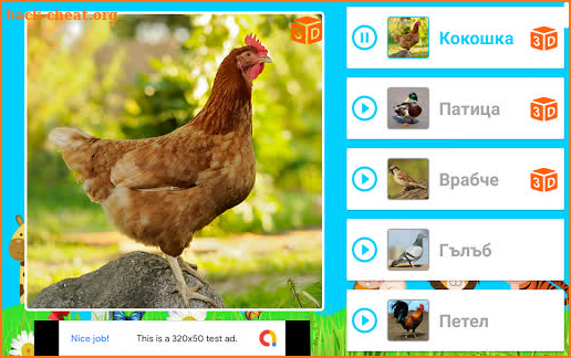 Learn animals -  animal sounds and 3D models screenshot