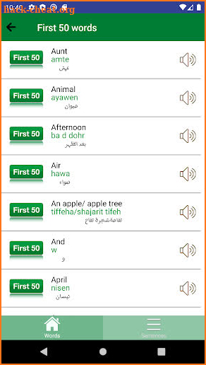 Learn Arabic Lebanese Dialect Easy screenshot