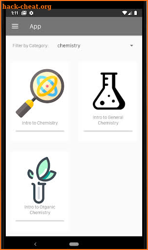 Learn Chemistry screenshot