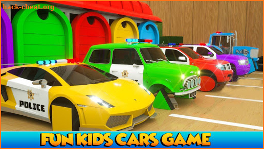 Learn Colors & Shapes: Kids Car Race screenshot