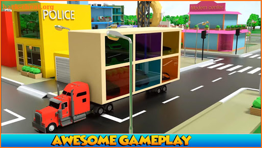 Learn Colors & Shapes: Kids Car Race screenshot