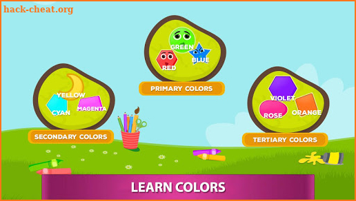 Learn Colors And Shapes - Kids Play screenshot