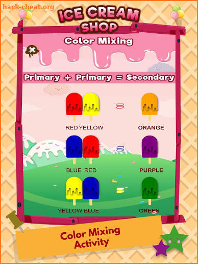 Learn Colors Ice Cream Shop screenshot