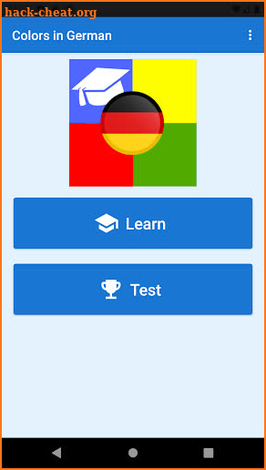 Learn Colors in German screenshot