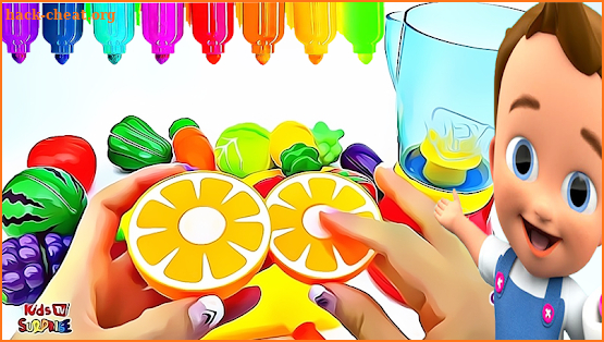Learn Colors with Fruit Blender Toys screenshot
