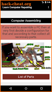 Learn Computer Repairing screenshot
