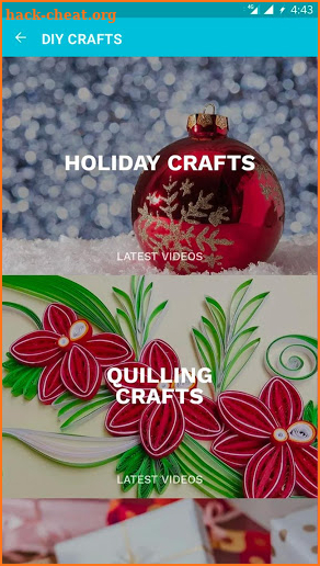 Learn Crafts and DIY Arts screenshot