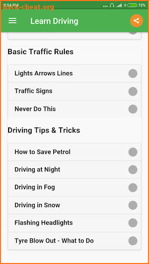 Learn Driving screenshot