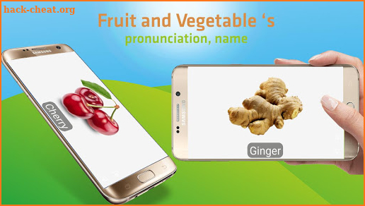 Learn English Fruits and Vegetables Names for Kids screenshot